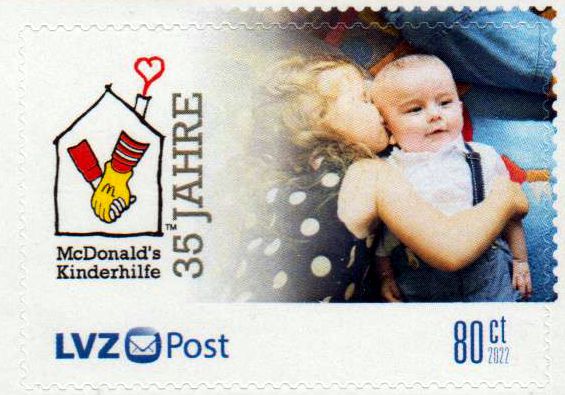 Mc Donalds Kinderhilfe 2022 gestempelt