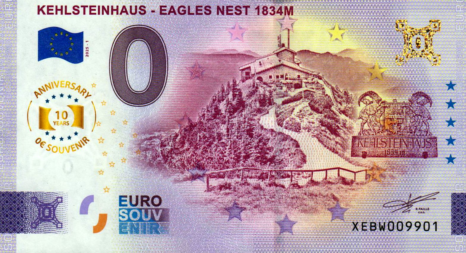 Kehlsteinhaus - Eagles Nest 2025-1 Anniversary