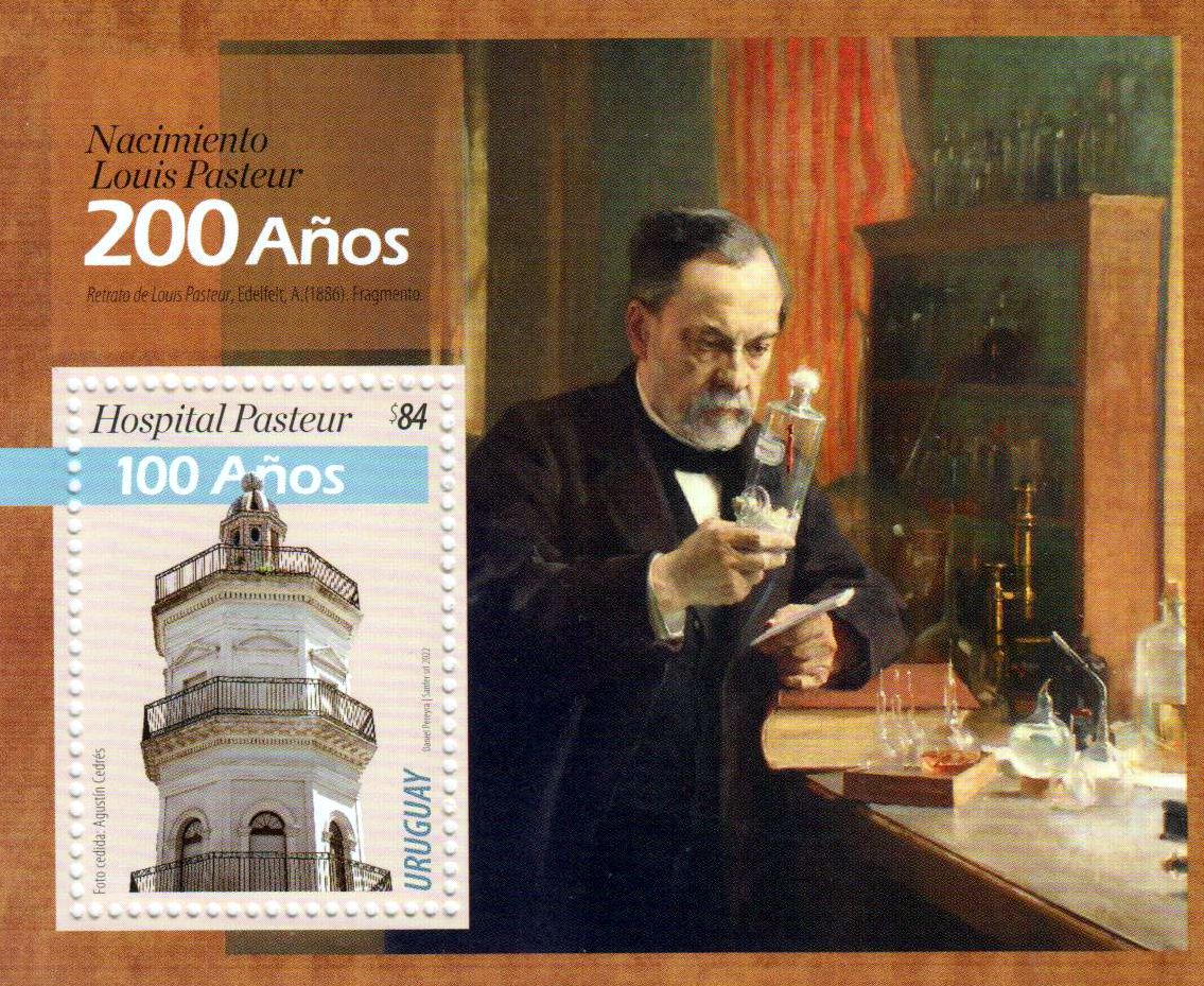 Block: 200. Geburtstag Louis Pasteur 2022