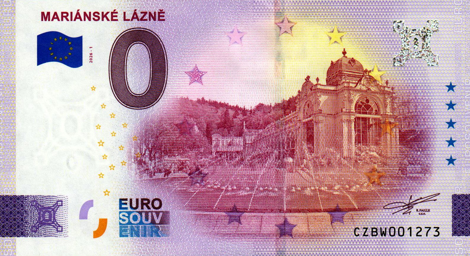 Marianske Lazne 2026-1 Silber