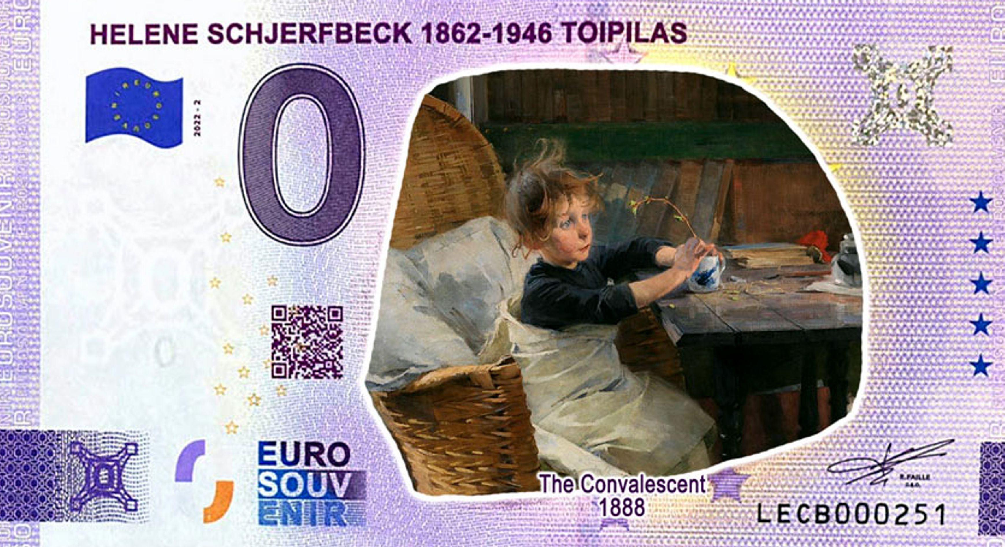Helene Schjerfbeck 2022-2, Coloriert