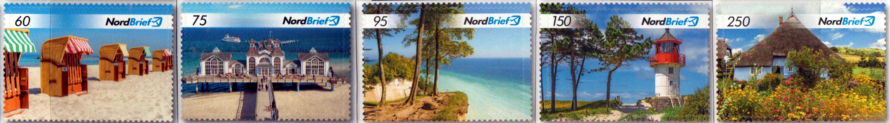 Entlang der Ostsee in Mecklenburg- Vorpommern, Portoänderung 2019