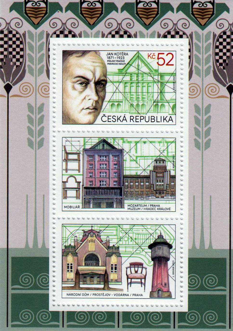 Block: Jan Kotera 1871-1923,  Architekt