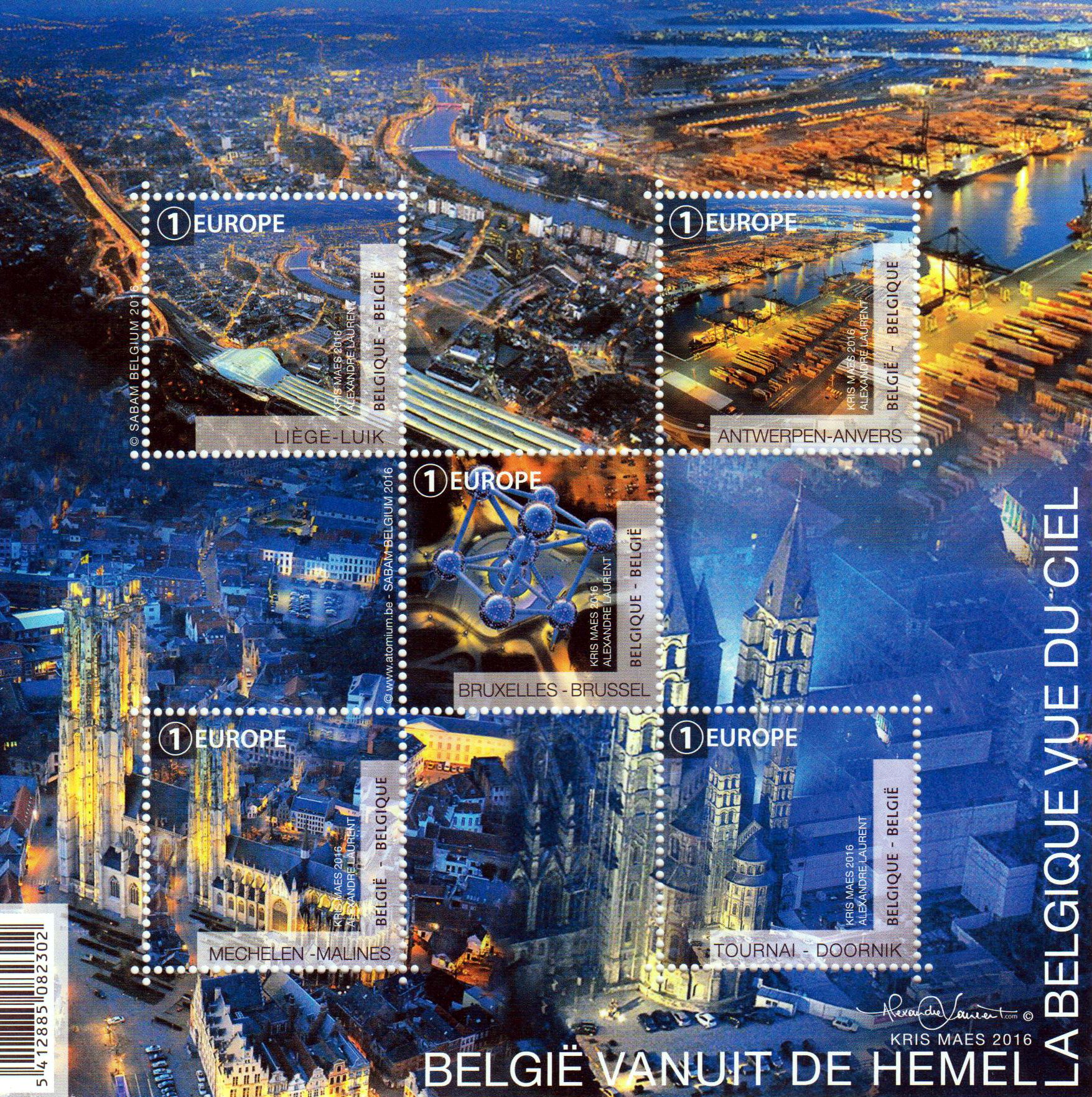 Block: Belgien a. d. Luft, Atomium