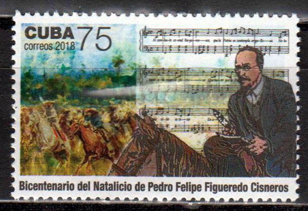 Pedro Felipe Figueredo Cisneros, Pferd
