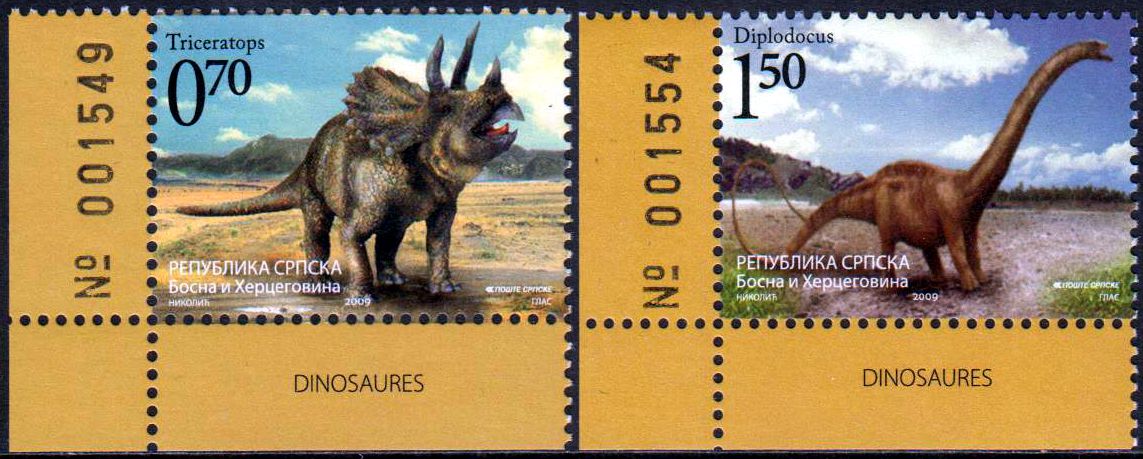 Prähistorische Tiere, Dinosaurier 2009