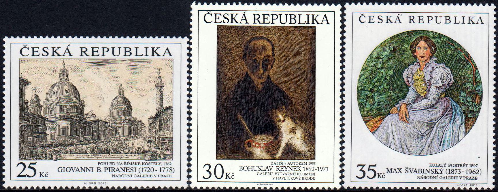 Kunstwerke 2013, Piranesi, Reynek, Svabinsky
