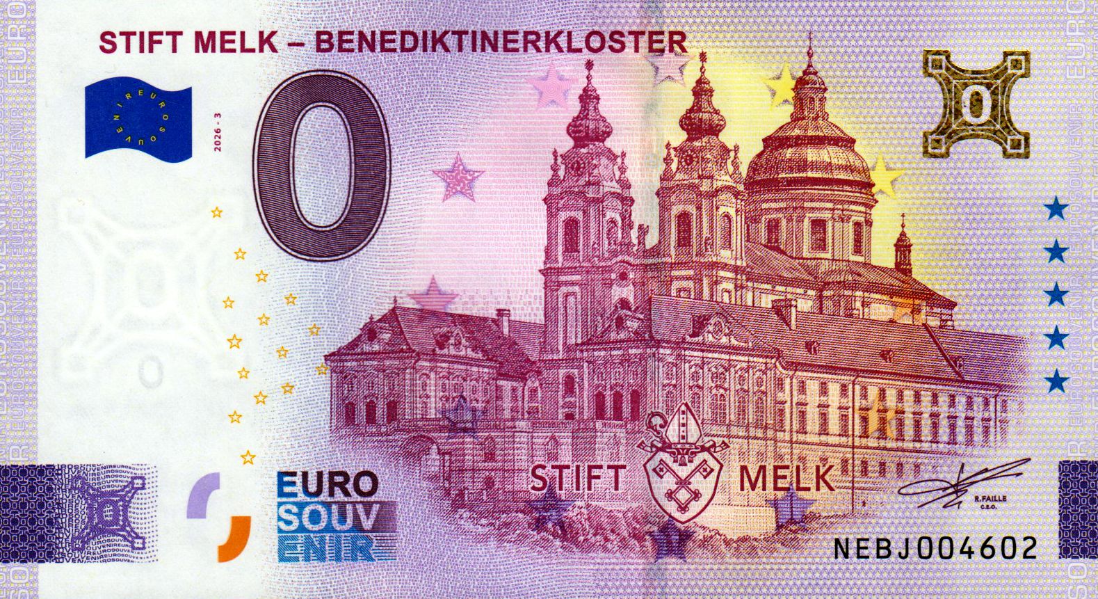 Stift Melk - Benediktinerkloster 2026-3 Gold