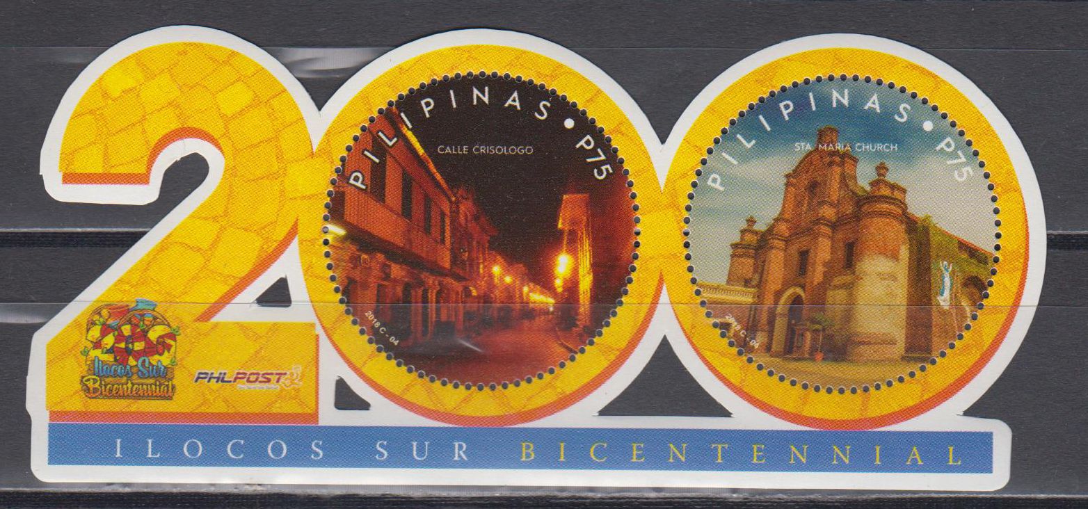 Block: 200 J. Provinz Ilocos Sur,  besonderes Format