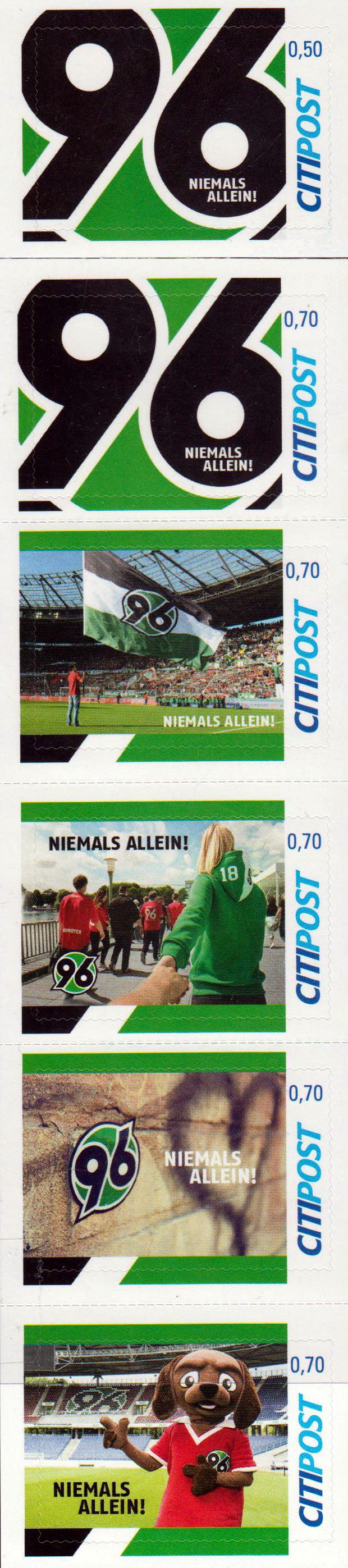 Hannover 96, Portoänderung 2019, gestempelt