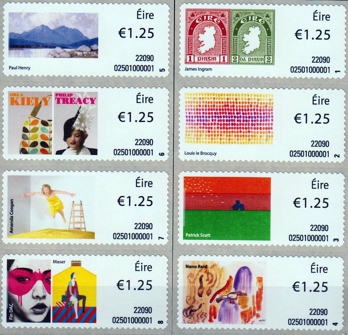 So.-ATM: Kunst auf Briefmarken 2022,sk