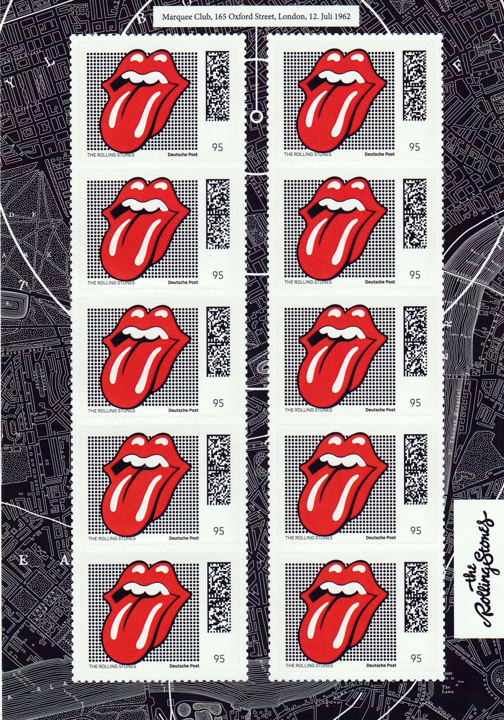 Sonderedition, The Rolling Stones 2026, Tongue black, sk
