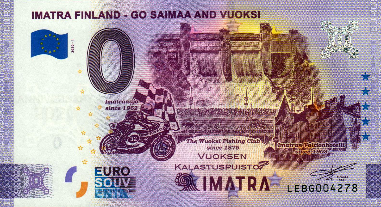 IMATRA Finland - Go Saimaa and Vuoksi 2020-1, Anniversary
