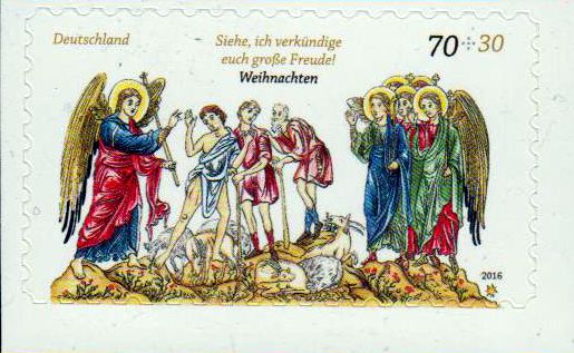 Weihnachten 2016, Wohlfahrtsmarke, sk