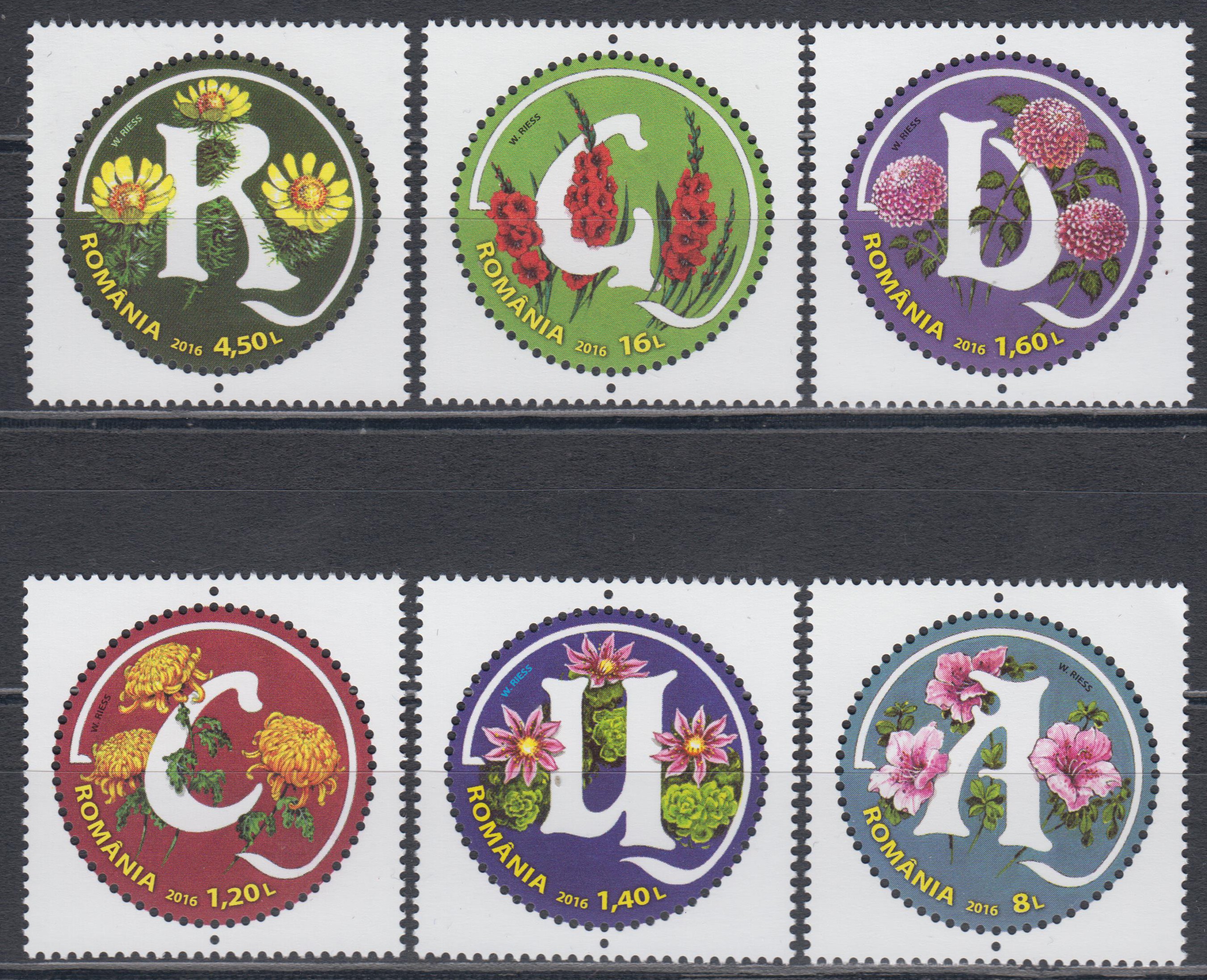 Blumen Alphabet II (16P06)