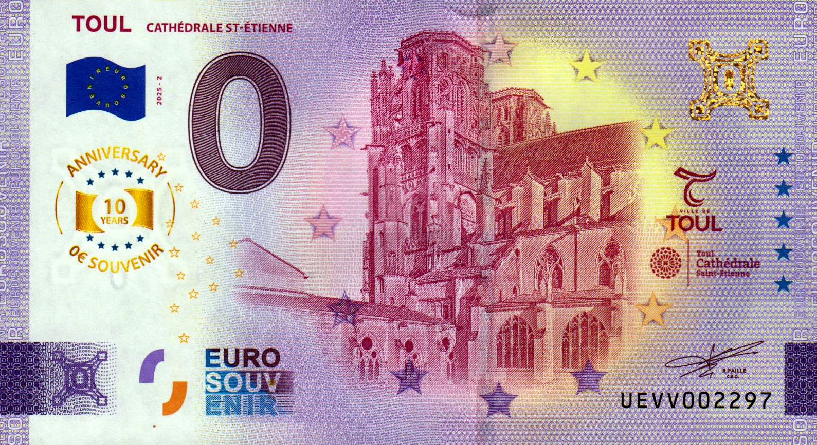 Toul - Cathedrale St-Etienne 2025-2 Anniversary