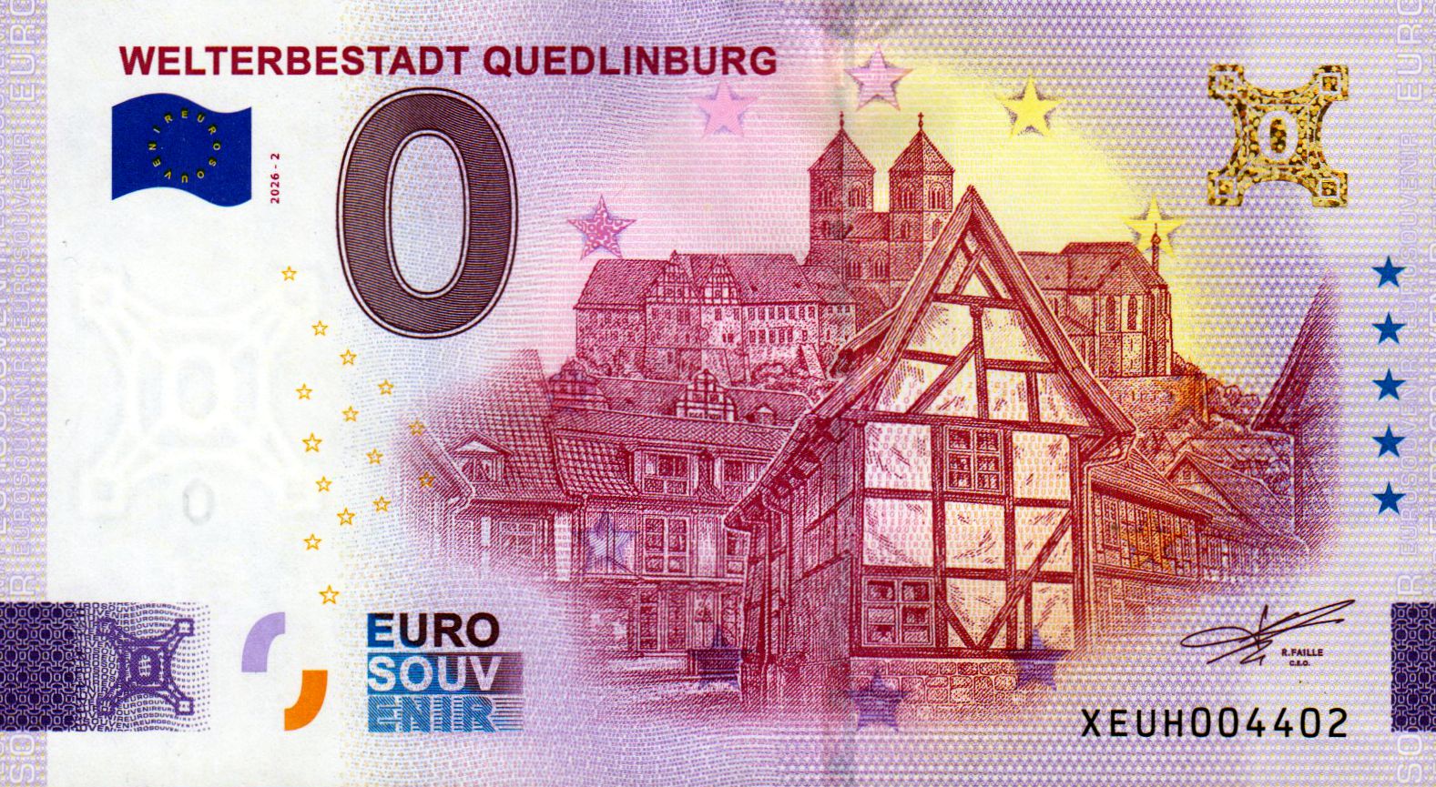 Welterbestadt Quedlinburg 2026-2 Gold
