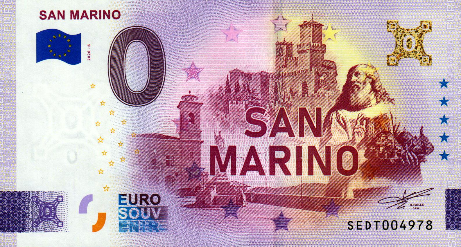 San Marino - SAN MARINO 2026-6 Gold