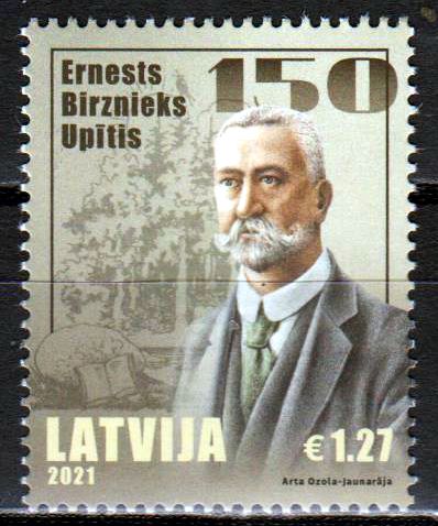 Ernests Birznieks Upitis 2021, Schriftsteller