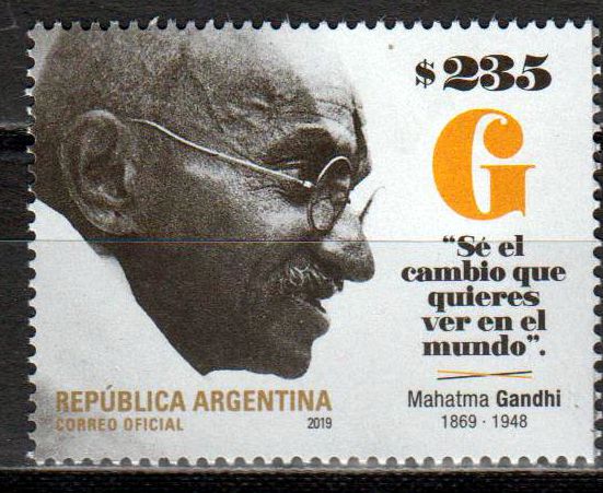 150. Geburtstag Mahatma Gandhi
