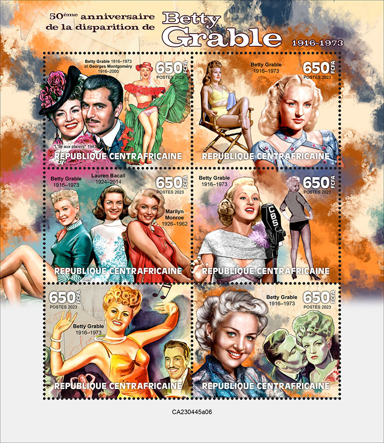 Betty Grable 2023