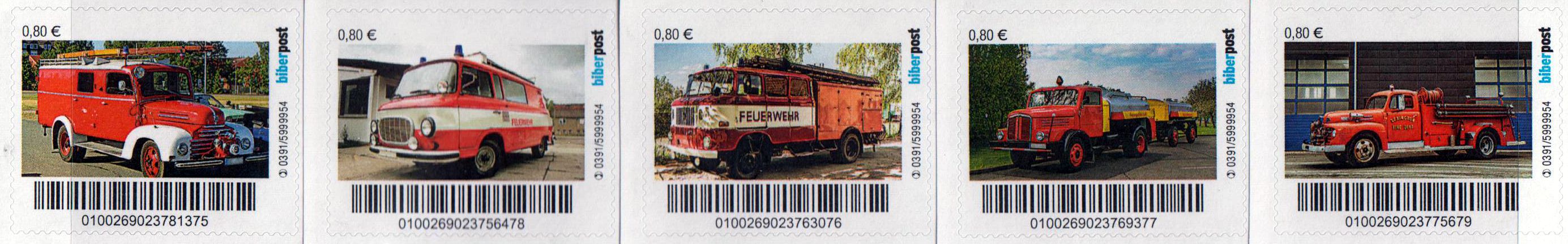 Alte Feuerwehrautos 2024, aus Bogen
