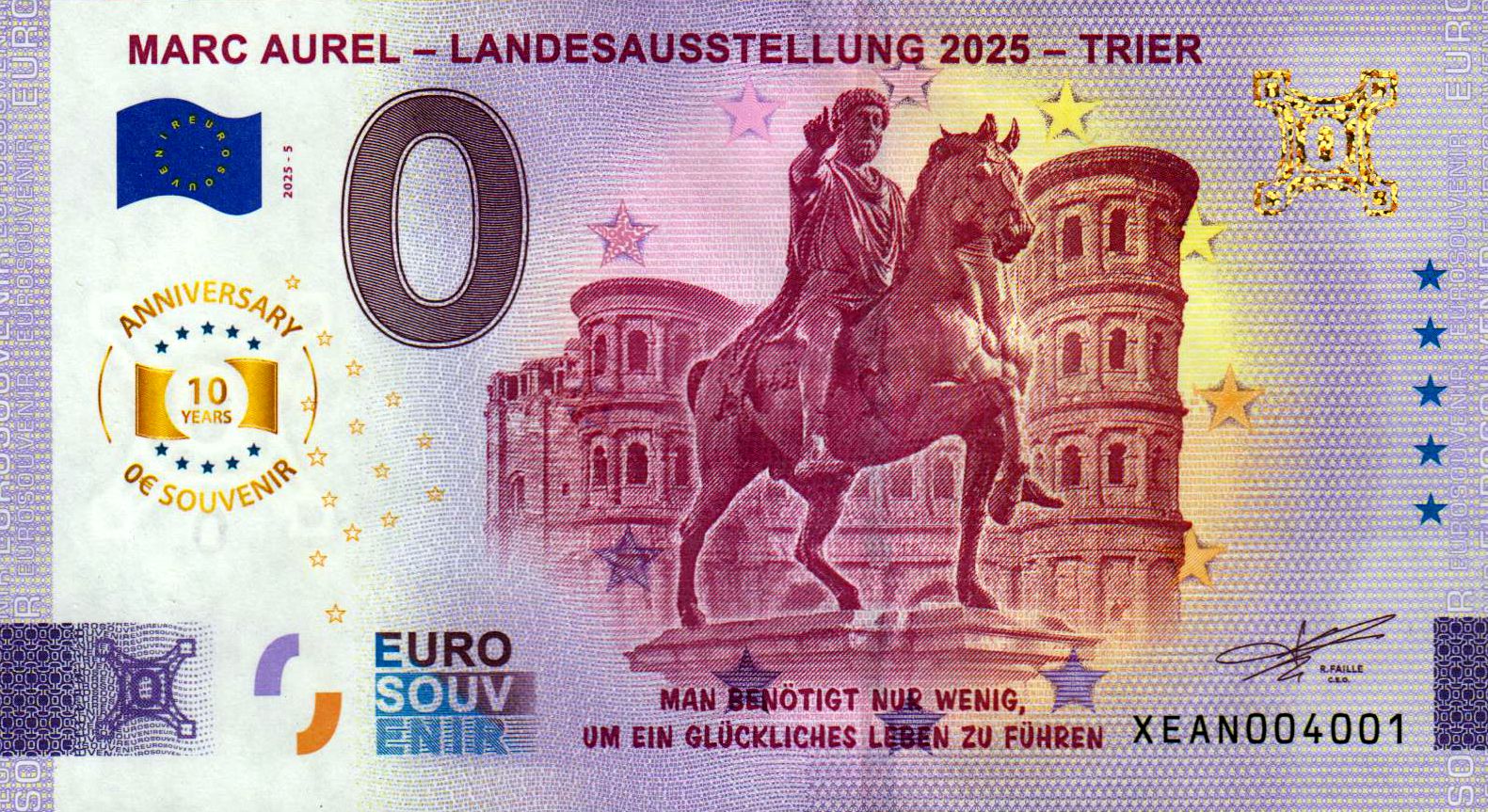 Marc Aurel - Landesausstellung 2025 -  Trier 2025-5 Anniversary
