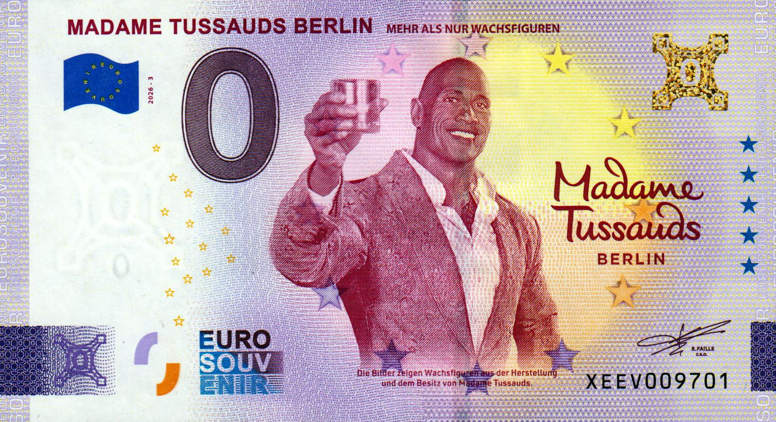 Madame Tussauds Berlin - The Rock 2026-3 Gold