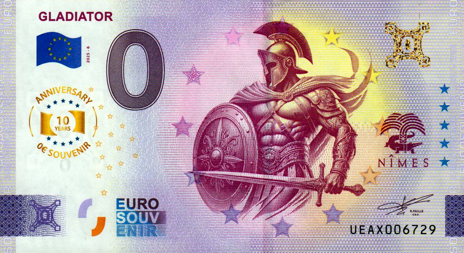 Gladiator 2025-6 Anniversary