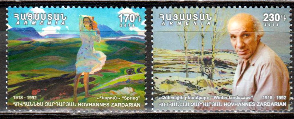 Hovhannes Zardaryan, Gemälde