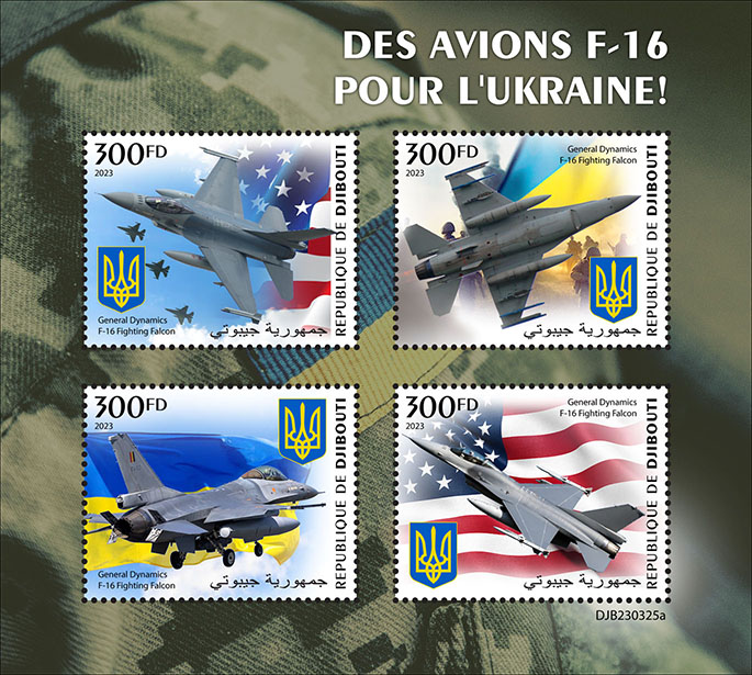 F-16 Kampfflugzeuge für die Ukraine 2023