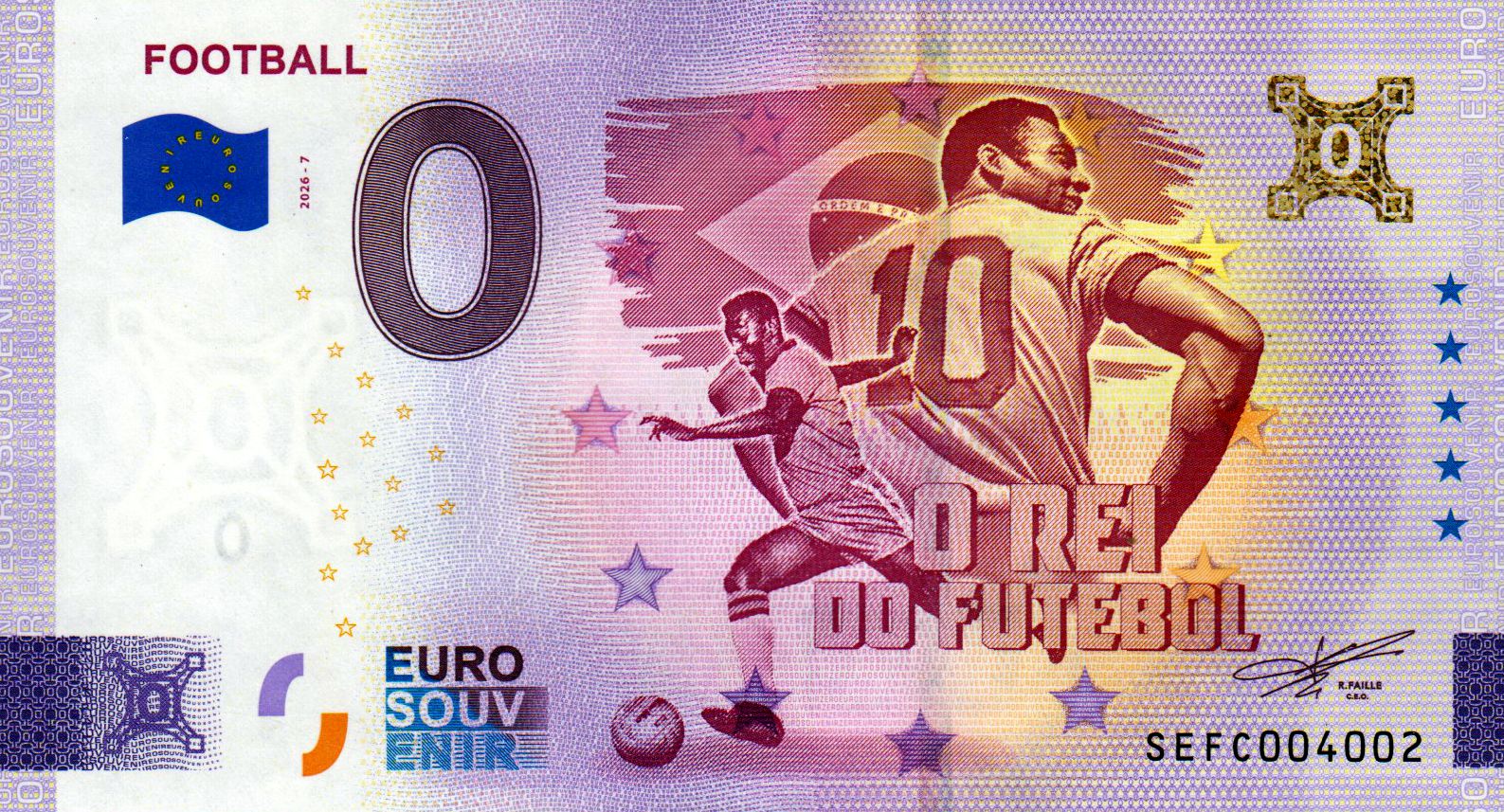 Football - Pele 2026-7 Gold