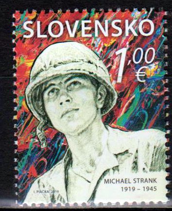 100. Geburtstag Michael Strank 2019, Soldat