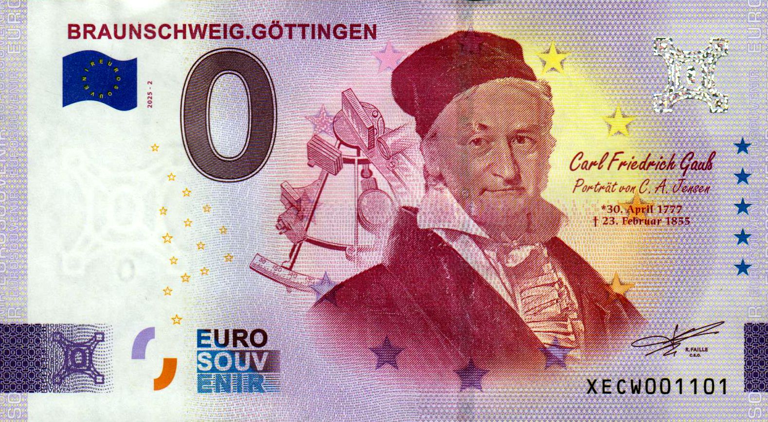 Braunschweig.Göttingen - Carl Friedrich Gauß 2025-2