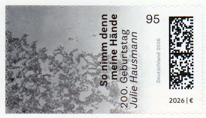 200. Geburtstag Julie Hausmann 2026, sk