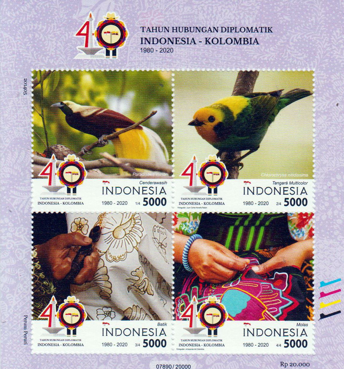 Block: Vögel 2020, Kolumbien GA