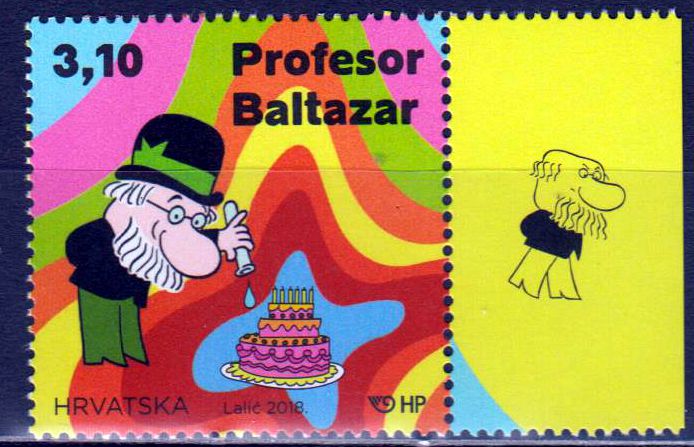 Professor Balthazar, Comic