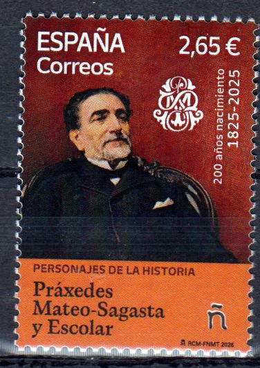 Praxedes Mateo Sagasta y Escolar 2026
