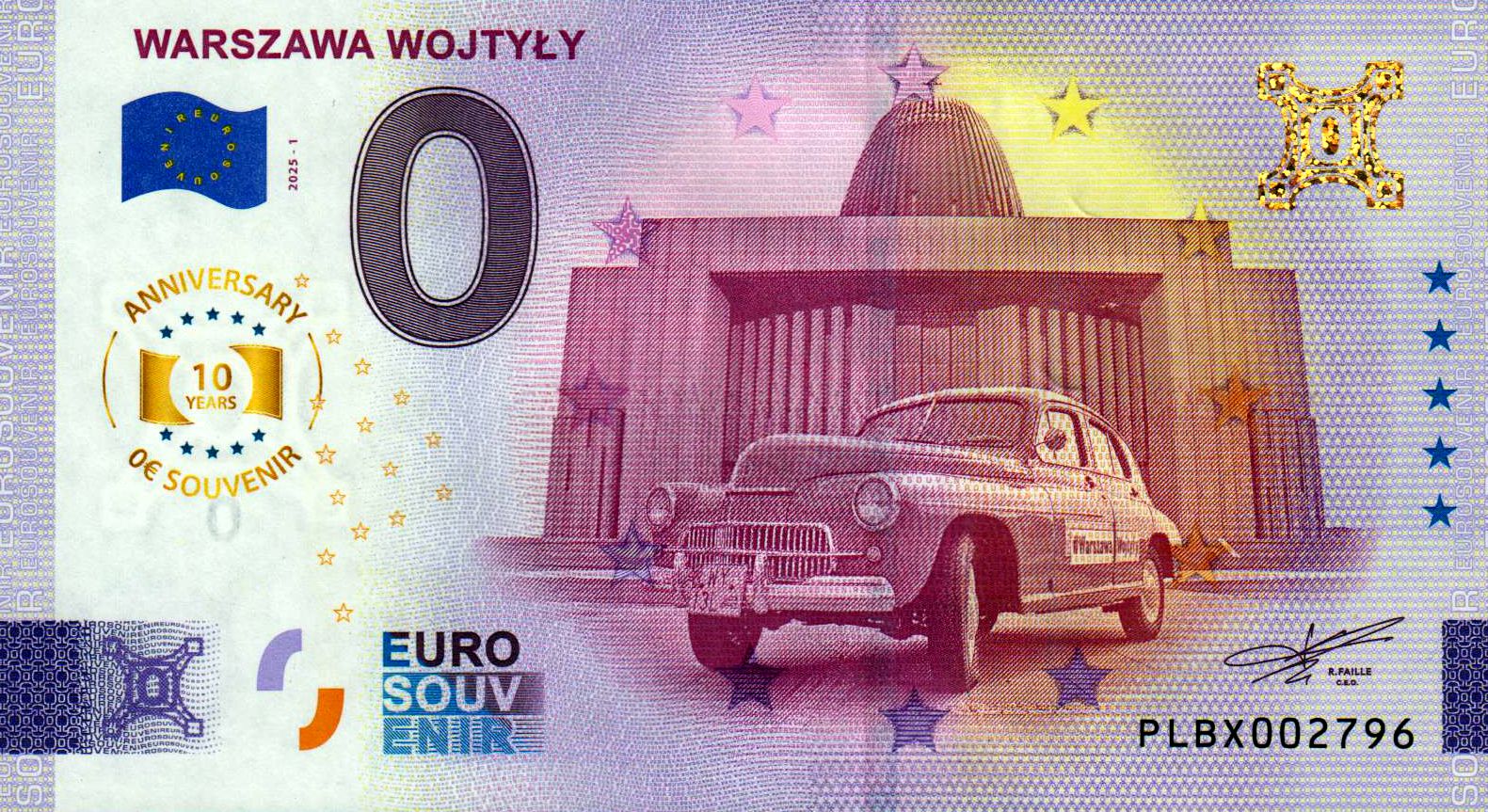 Warszawa Wojtyly 2025-1 Anniversary