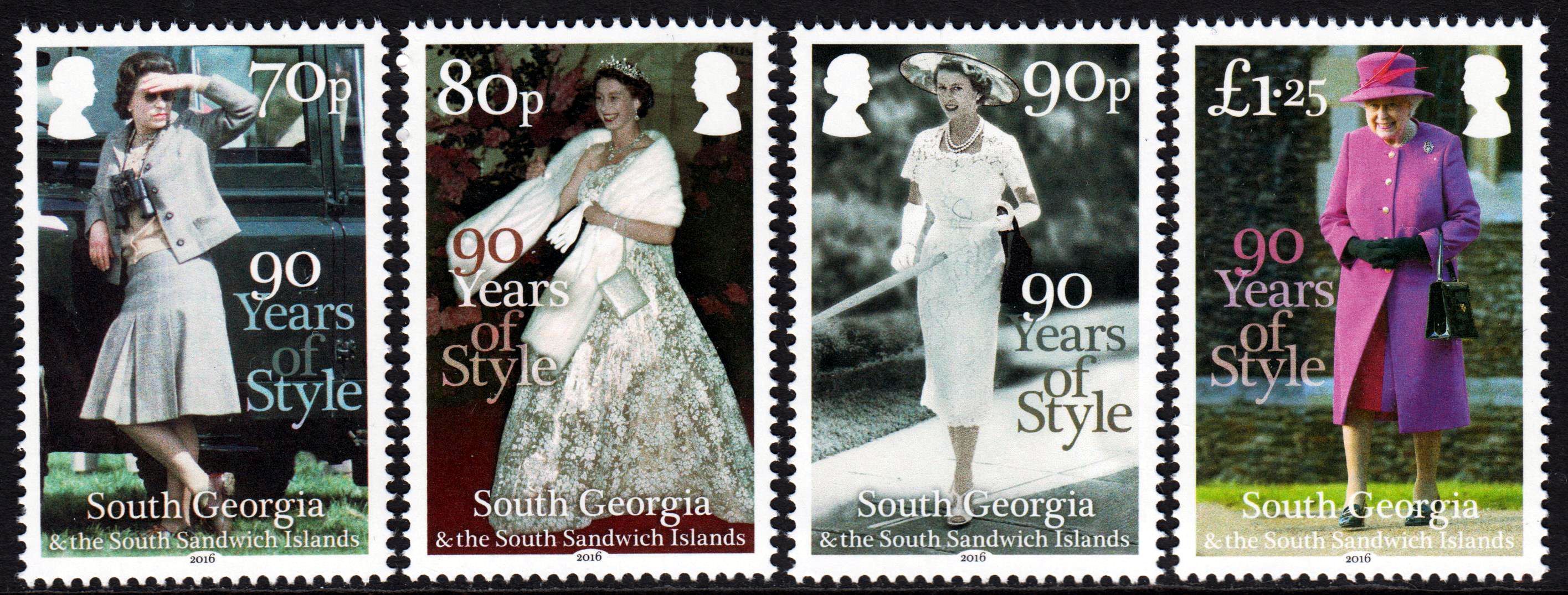 90. Geb. Queen Elisabeth (16P01)