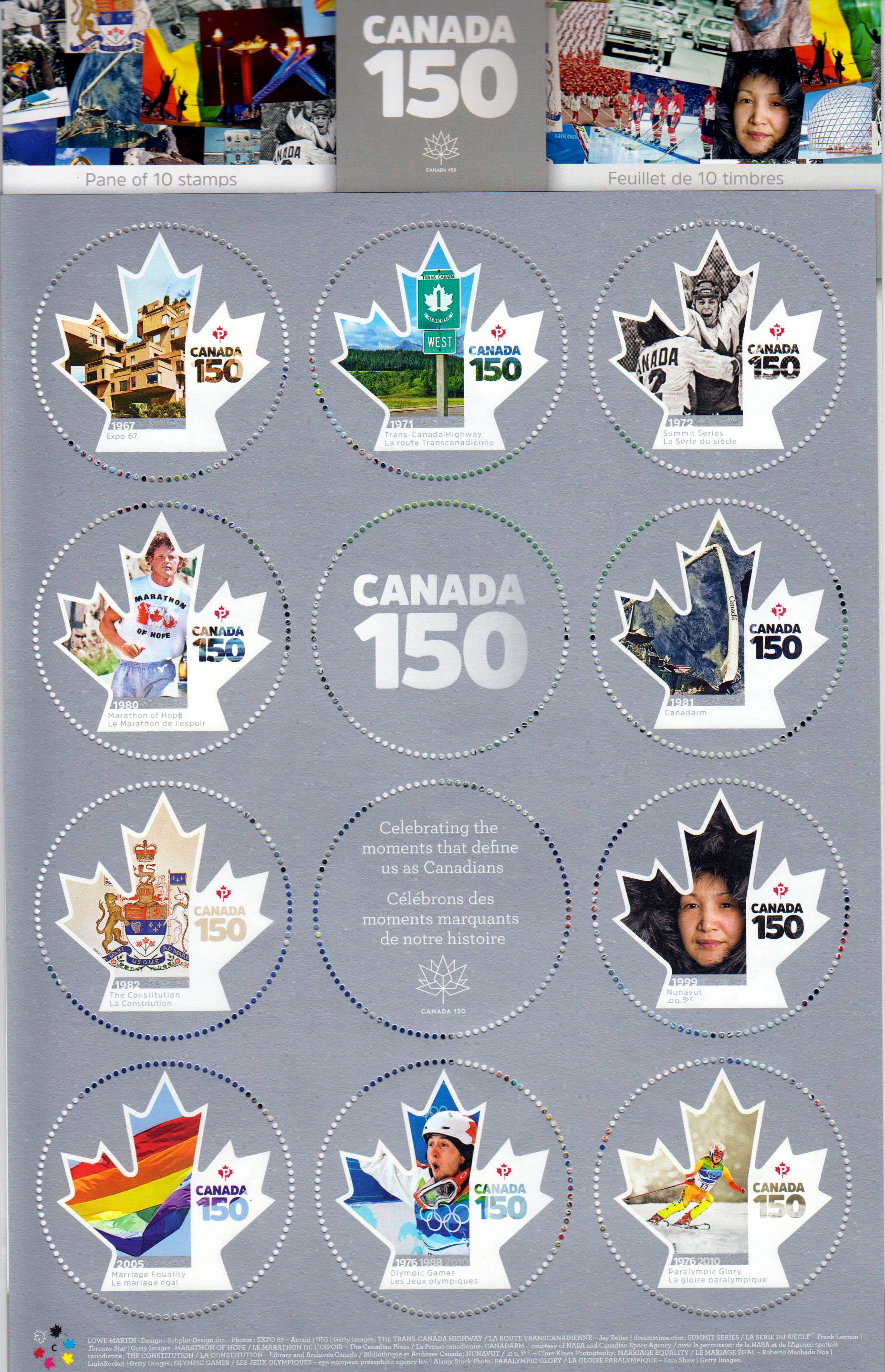 Zdr. Canada 150, Sport, Wappen 2017