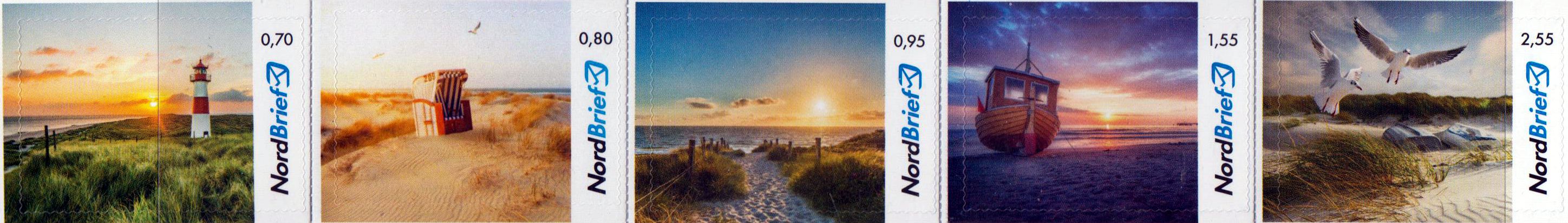 Ostsee 2022, gestempelt