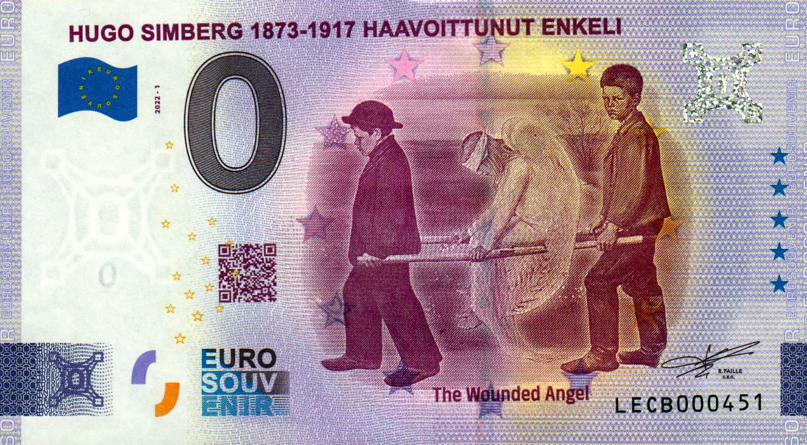 Hugo Simberg 1873-1917 Haavoittunut Enkeli 2022-1