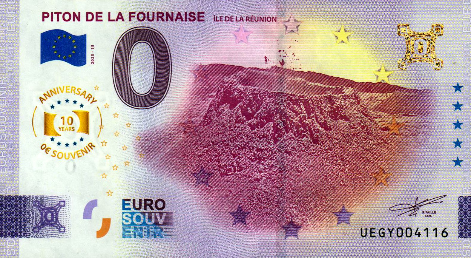Piton de la Fournaise 2025-15 Anniversary