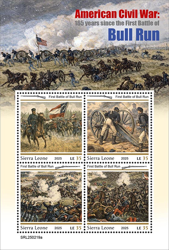 165 Jahre Amerik. Bürgerkrieg, Bull Run 2025
