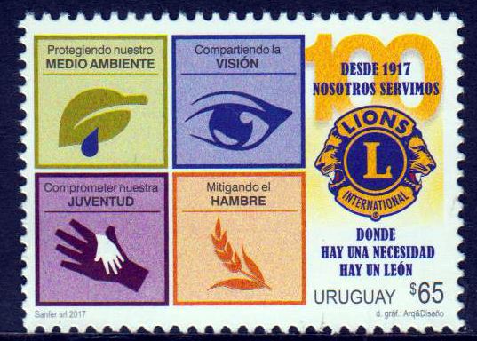 100 Jahre Lions Club, Emblem