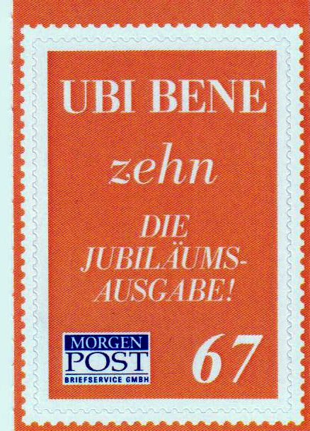 UBI BENE sk 2016 gestempelt