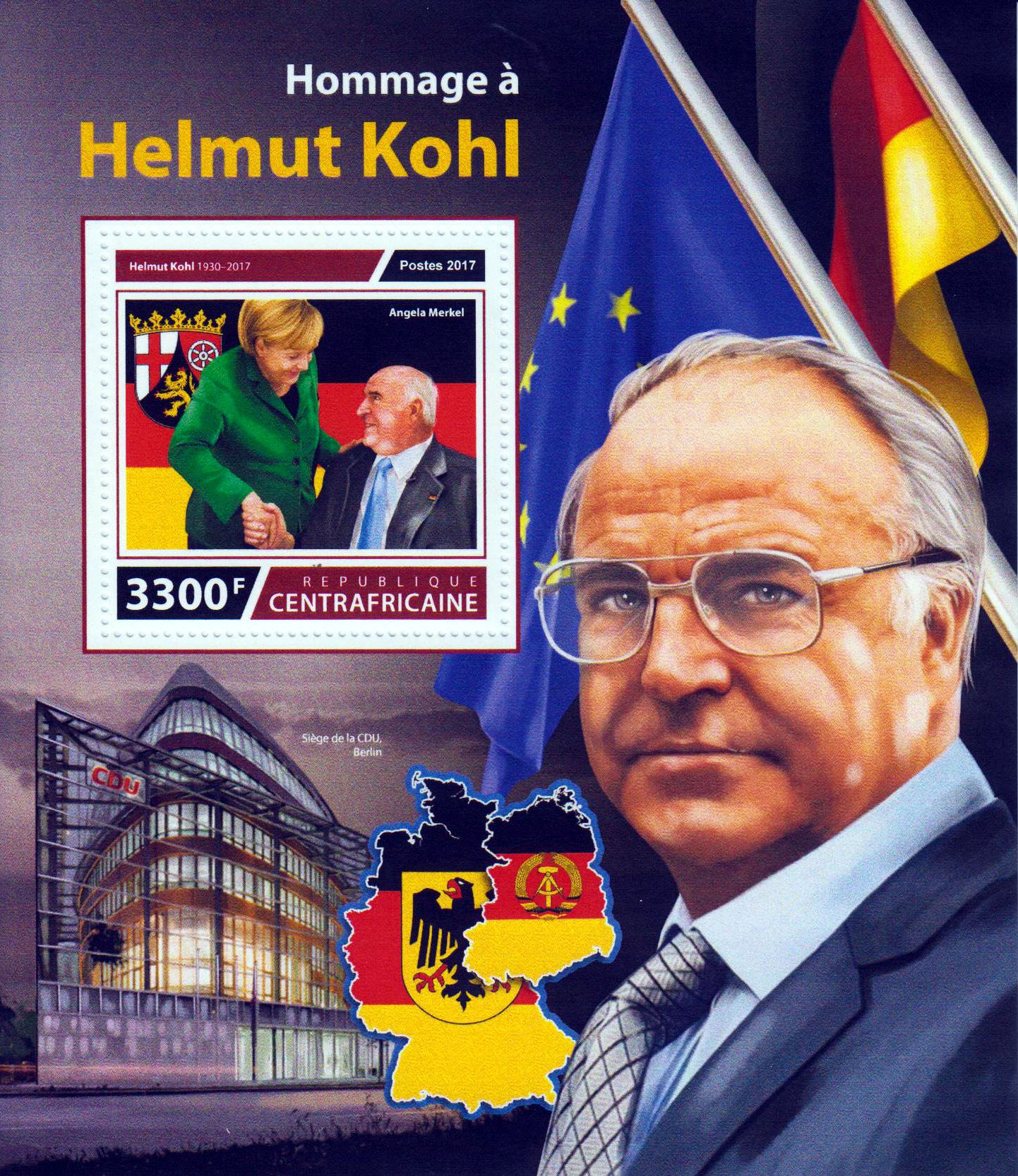 Block: Hommage an Helmut Kohl, A. Merkel