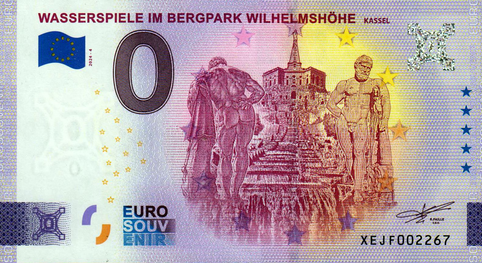 Wasserspiele im Bergpark Wilhelmshöhe Kassel 2024-4