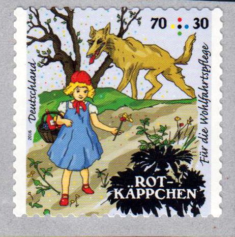 Rotkäppchen, sk, von Rolle, ohne Nr.
